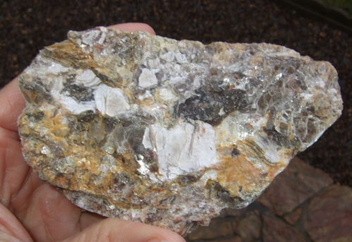 pegmatite sample